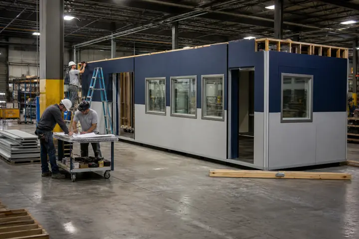 Commercial modular building design for Arlington Heights projects