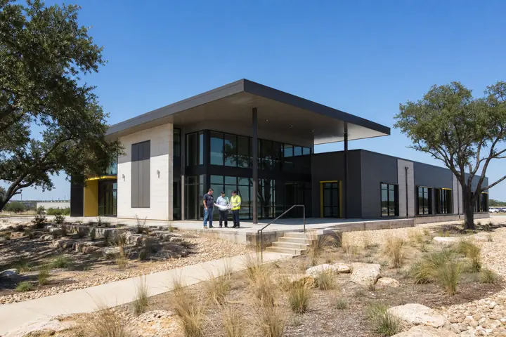 Commercial modular building design for Cedar Falls, Iowa projects
