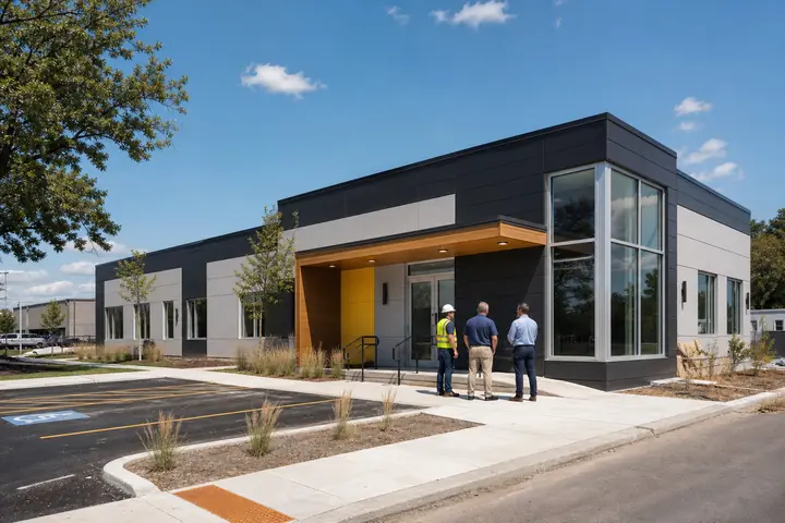 Commercial modular building design for Elgin projects