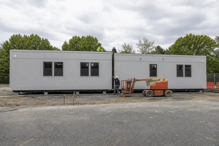 Commercial modular building design for Evansville, Indiana projects