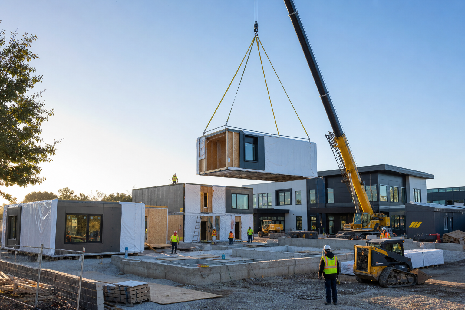 ModTech USA commercial modular building project