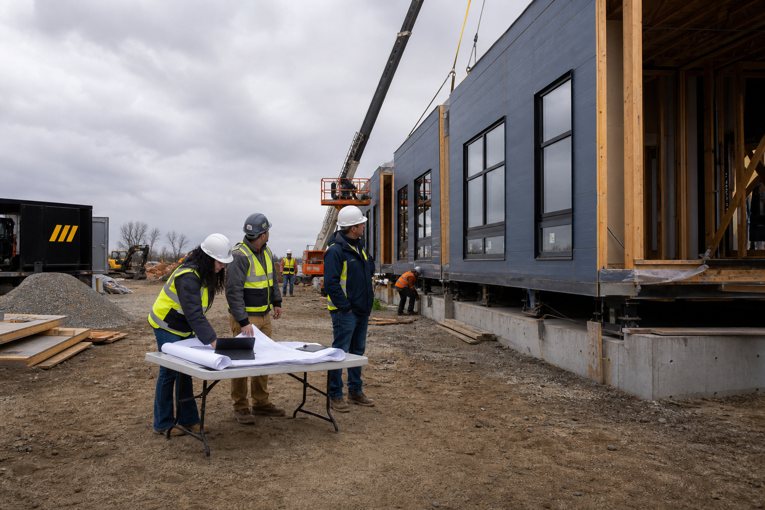 ModTech USA modular project site planning